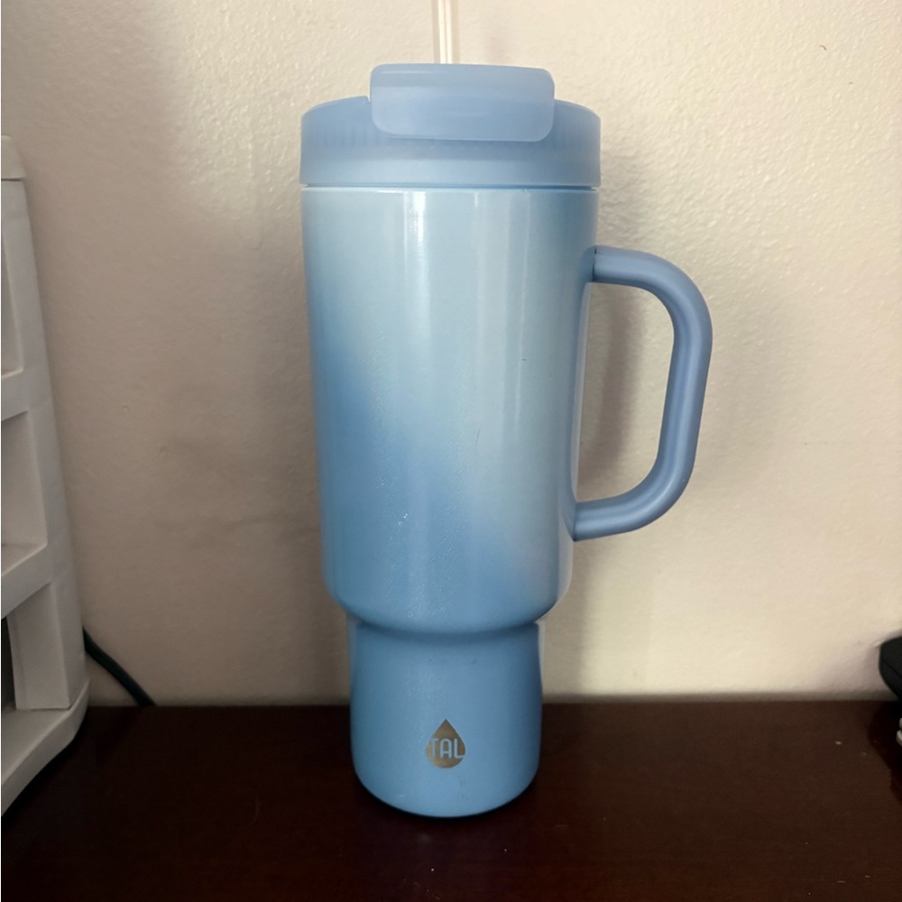 Tal Blue Insulated Tumbler with Handle